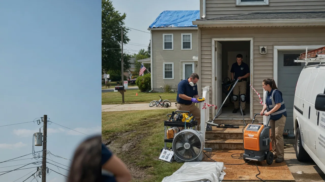 Water Damage Repair in Universal, IN near me